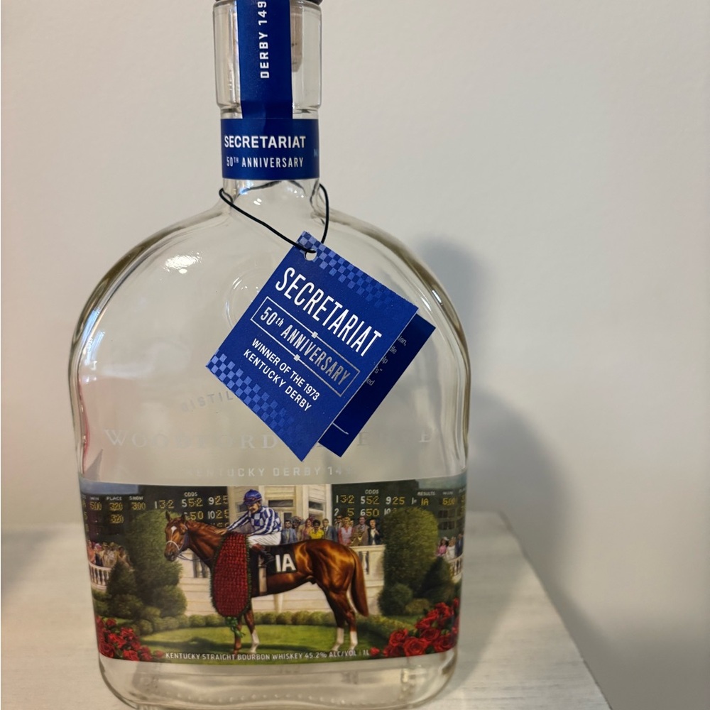 Secretariat 50th Anniversary Woodford Bottle
